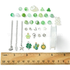 DIY Glass Beads Bracelets Jewelry Making Kit&nbsp;DIY-FS0007-69