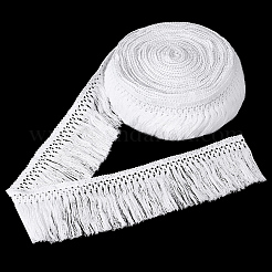 Cotton Cord Tassel Ribbon&nbsp;OCOR-WH0078-487B-03