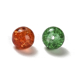 Transparent Crackle Glass Beads&nbsp;CCG-MSMC0002-02-M