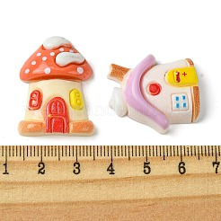 Opaque Resin Decoden Cabochons&nbsp;RESI-K038-03