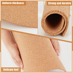 コルク断熱シート  コースター用  壁飾り  パーティーとDIYのクラフト用品  正方形  ペルー  300x300x3mm&nbsp;DIY-WH0430-174