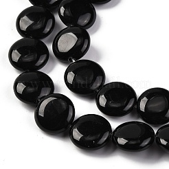 Natural Obsidian Beads Strands&nbsp;G-C159-A03-01
