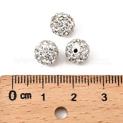Pave Disco Ball Beads&nbsp;RB-H258-8MM-001