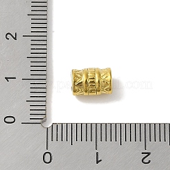 304ステンレススチールビーズ  コラム  ゴールドカラー  8.5x5.5mm  穴：1.5mm&nbsp;LS-STAS-Z058-03G-08