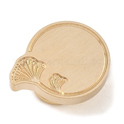 Geometric Leaf Frame Brass Stamp Heads&nbsp;LS-AJEW-H149-03G-03