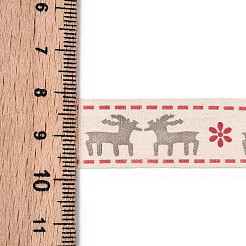 Single Face Printed Cotton Ribbons&nbsp;SRIB-T009-01A