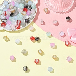 72Pcs 9 Colors Transparent Resin Beads&nbsp;RESI-CJ0004-61