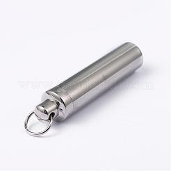 Tarnish Resistant 304 Stainless Steel Openable Pendants&nbsp;STAS-M273-06P