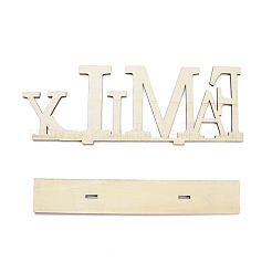 Natural Wood Desktop Ornament&nbsp;DJEW-C007-05
