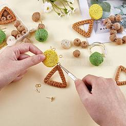 DIY Woven Drop Earring Making Kit&nbsp;DIY-SZ0009-29