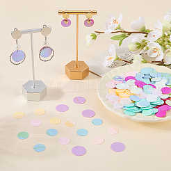 80G 10 Colors PVC Paillette Pendants&nbsp;FIND-SC0023-20B
