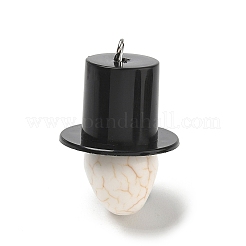 Halloween Opaque Resin Pendants&nbsp;LS-RE-CBA098D-04P-A