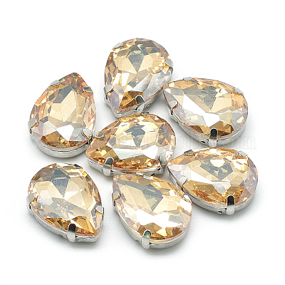 Sew on Rhinestone&nbsp;RGLA-T035-7x10mm-09-1