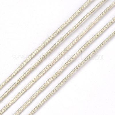 ワックスコットンコード  ベージュ  1.5mm  約360ヤード/バンドル（330m /バンドル）&nbsp;YC-S007-1.5mm-276-1