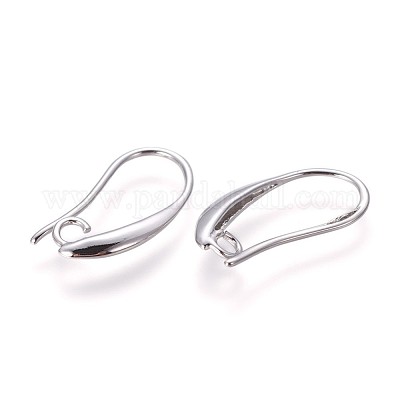 Brass Earring Hooks&nbsp;KK-L177-33P-1