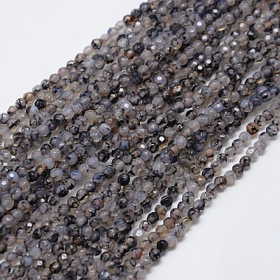 Natural Agate Round Beads Strand&nbsp;G-L084-4mm-01-1