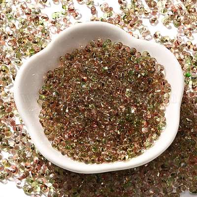 Transparent Baking Paint Glass Seed Beads&nbsp;SEED-A033-06A-03-1