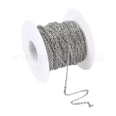 Tarnish Resistant 304 Stainless Steel Cable Chains&nbsp;CHS-Q001-14-1