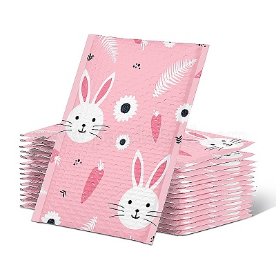 Rabbit Print Polyester Bubble Bags&nbsp;PW-WG70545-10-1