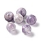 Natural Lepidolite/Purple Mica Stone Display Decorations, Gemstone Figurine, Planet, 20x18mm