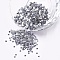 Ornament Accessories Plastic Paillette/Sequins Beads, Star, Gray, 2.5x2.5x0.1mm, about 450000pcs/pound