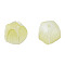 Plastic Beads, Flower, Champagne Gold, 13x13x12mm, Hole: 1.2mm