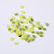 Resin Cabochons, Oval, Champagne Yellow, 10x8x4mm