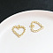 Alloy Pendants, Heart, 21x20mm