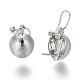 Alloy Stud Earring Findings&nbsp;PALLOY-A061-04P-2