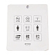 Resin Notice Sign&nbsp;AJEW-K015-C04-2