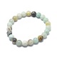 Natural Amazonite Bead Stretch Bracelets&nbsp;BJEW-K212-B-007-5