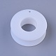 プラスチックスプール  ビーディングワイヤースレッドストリング用  ホイール  ホワイト  55x20mm&nbsp;TOOL-G011-01-4