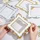 4Sets 2 Colors Plastic Switch Decorated Frame&nbsp;DIY-GA0002-36-3
