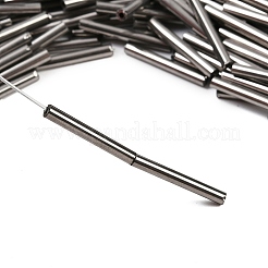Glass Bugle Beads&nbsp;SEED-R028-2x20-A04