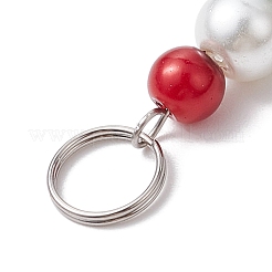 Christmas Theme Glass Pearl Pendant Decoration&nbsp;PALLOY-JF02883
