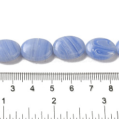 Synthetic Blue Lace Agate Beads Strands&nbsp;G-NH0017-F04-03