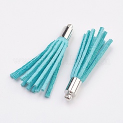 Faux Suede Tassel Pendants&nbsp;KK-F736-08