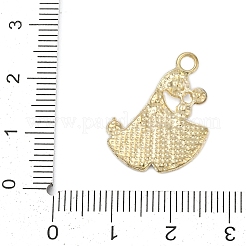 Alloy Enamel Pendants with Rhinestone&nbsp;FIND-Z070-07G-03