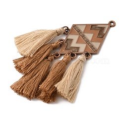 Bohemia Polyester Tassel Big Pendants&nbsp;FIND-B058-02R