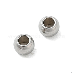 Tarnish Resistant Rondelle 201 Stainless Steel Spacer Beads&nbsp;STAS-E082-07