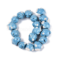 Handmade Porcelain Beads&nbsp;PORC-Q008-07
