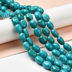 Natural Howlite Beads Strands&nbsp;G-B049-D01-02A