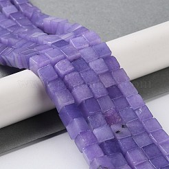 Natural Dyed White Jade Beads Strands&nbsp;G-Q008-C01-01E