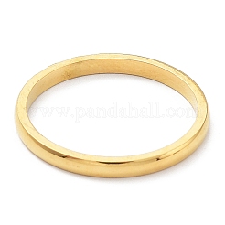 Ion Plating(IP) 304 Stainless Steel Rectangle Finger Ring with Cubic Zirconia&nbsp;RJEW-K244-11G