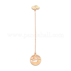 Crane Chain Exquisite Zinc Alloy Bookmark for Reader&nbsp;AJEW-TAC0032-01