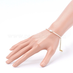 Imitation Jade Glass Beaded Bracelets&nbsp;BJEW-JB05987-03