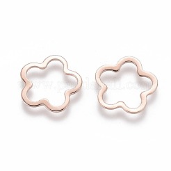 201 Stainless Steel Linking Rings&nbsp;X-STAS-F192-004RG