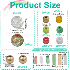 DIY Beads Jewelry Making Finding Kit for Christmas&nbsp;DIY-SC0025-39