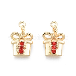 Alloy Rhinestone Pendants&nbsp;FIND-A017-48LG