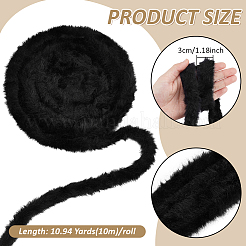 10M Imitation Mink Hair Ribbons&nbsp;OCOR-BC0009-17C